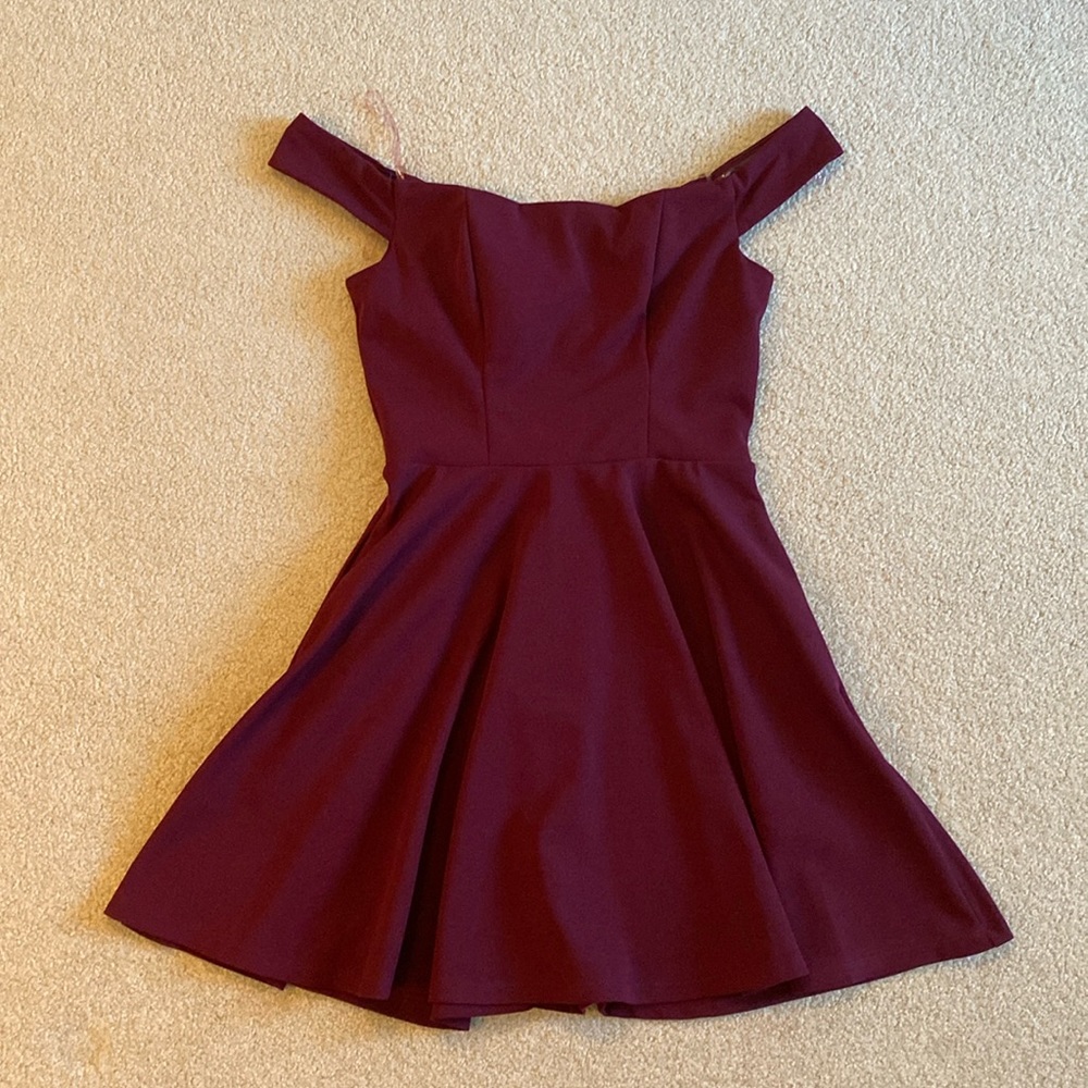 francesca’s off the shoulder dress